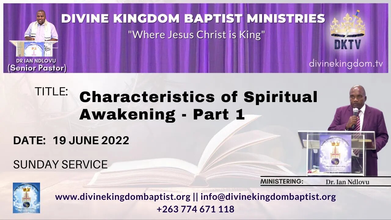 Characteristics of Spiritual Awakening - Part 1 (19 June 2022)