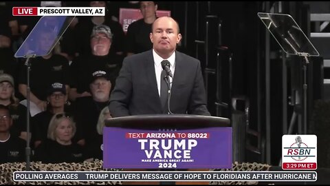 Senator Mike Lee's story about President Trump at a Rally in Prescott Valley, Arizona