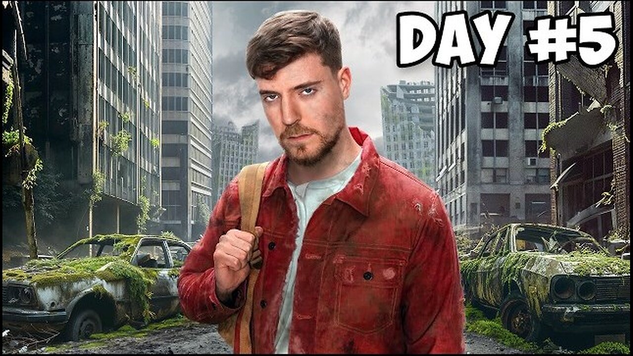 🌆 MrBeast Survival | Survived 7 Days in Abonded City | mrbeeasthindi 🌆