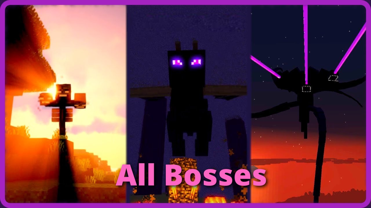 Minecraft All Bosses