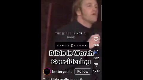 Consider the Bible