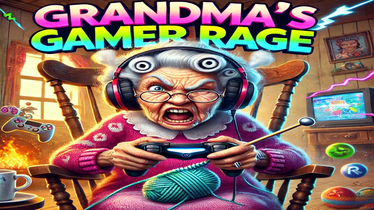 I asked A.i to make me a song about a gaming grandma.......this is what i got