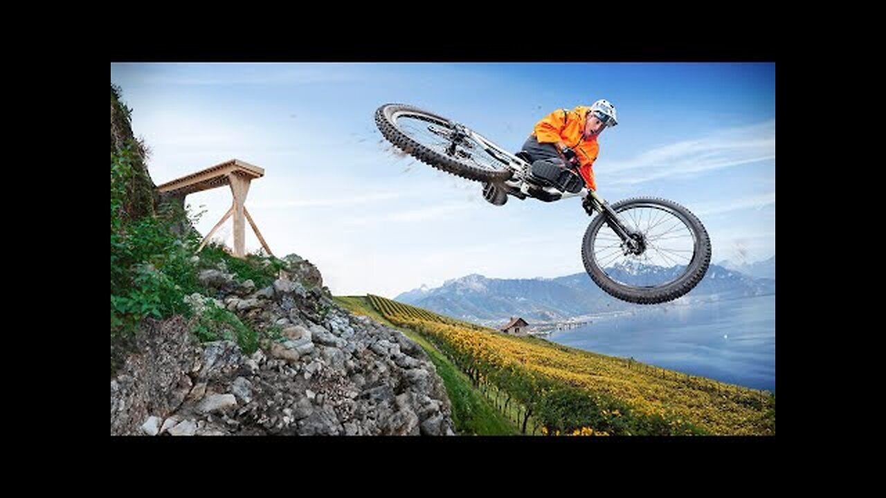 Riding this spot like NO ONE ELSE! | Kriss Kyle visits Lavaux