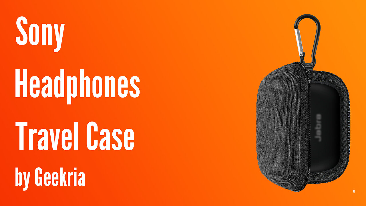 Sony On-Ear Headphones Travel Case, Hard Shell Headset Carrying Case | Geekria