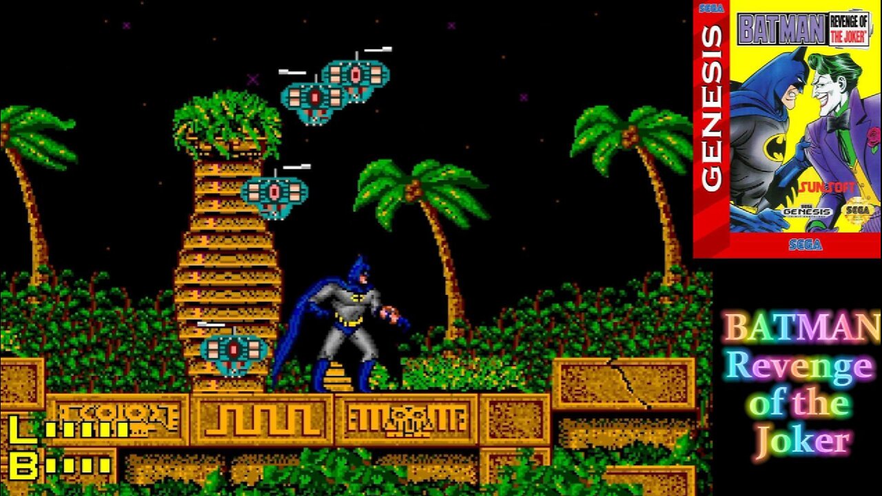 Batman 16-bit game mix