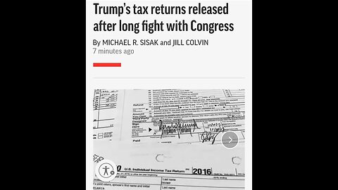 So Tell Me whats the BIG FUSS ABOUT President Trump's Tax? So Lets Open Dems Corrupted Tax Return