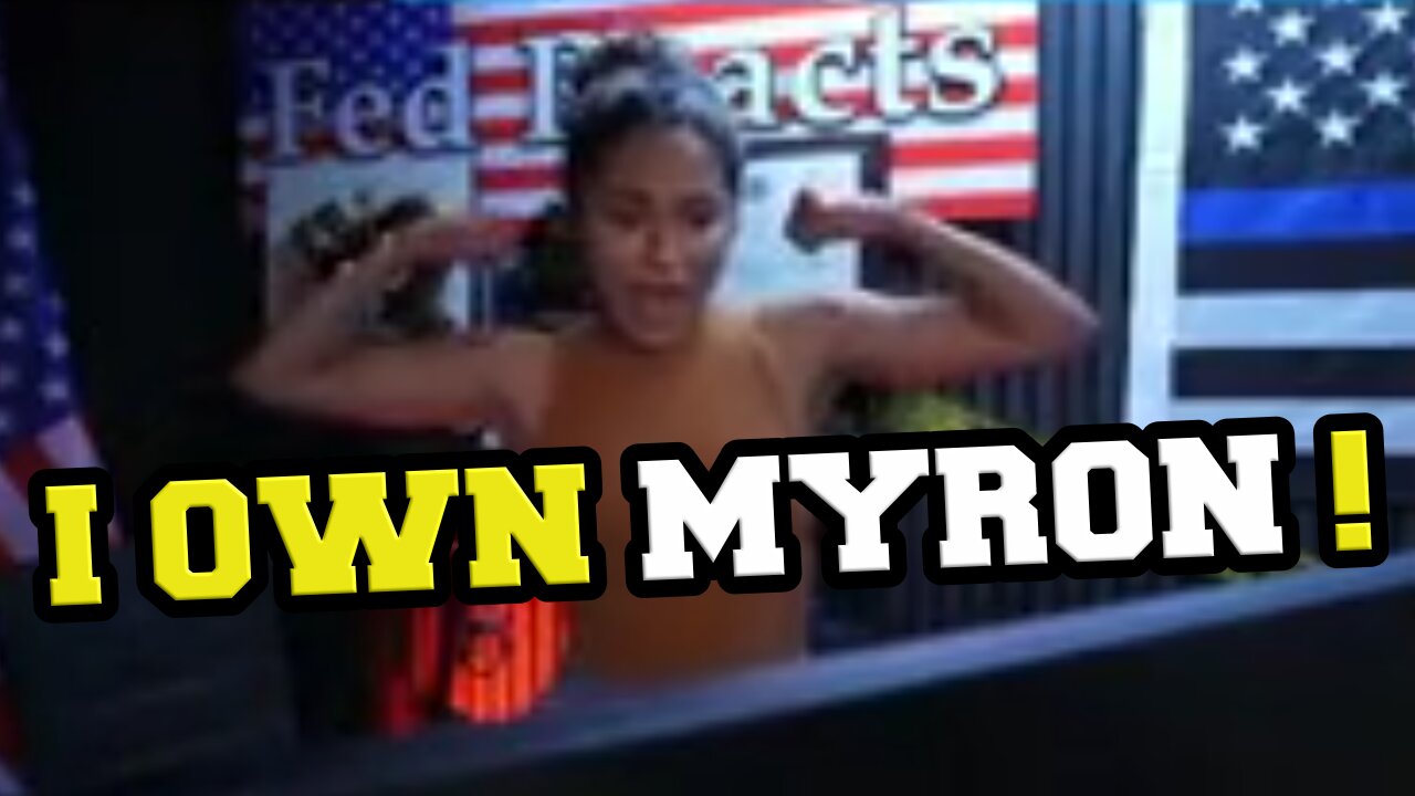 Myron And Angie WRESTLED And Myron LOST!? Angie Owns Myron! | Fed Reacts Fresh & Fit