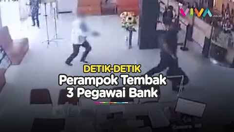 Perampokan Bank di Lampung Berujung Tembak-tembakan, 3 Pegawai Jadi Korban