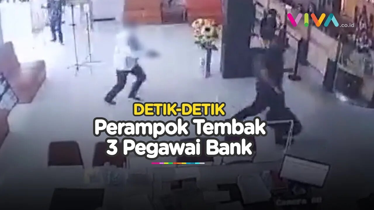 Perampokan Bank di Lampung Berujung Tembak-tembakan, 3 Pegawai Jadi Korban