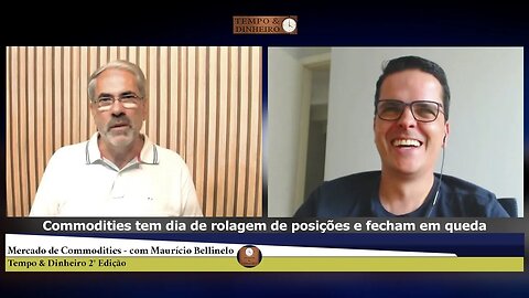 Commodities tem dia de rolagem de posições e fecham em queda