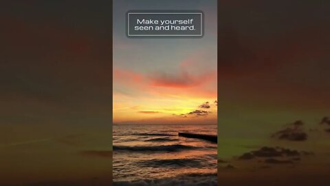 Sunset Inspirational Quote