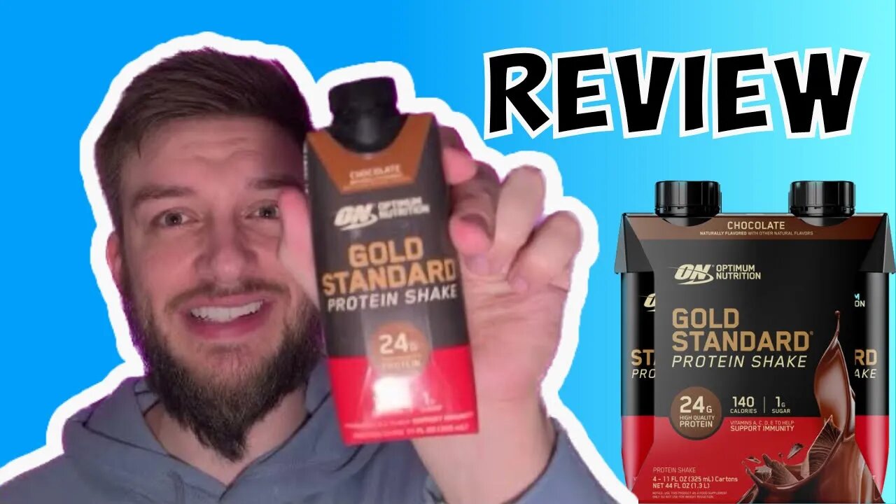 Optimum Nutrition Gold Standard Protein Shake RTD Chocolate review