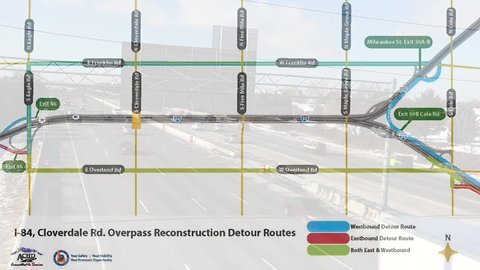 Cloverdale Bridge to be demolished Monday night