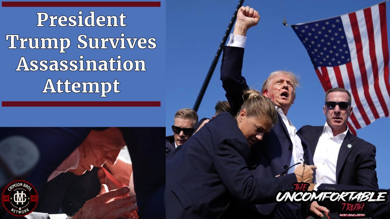 Donald Trump Survives Assassination Attempt! LIVE!!! Discussion with Cane & Mitch