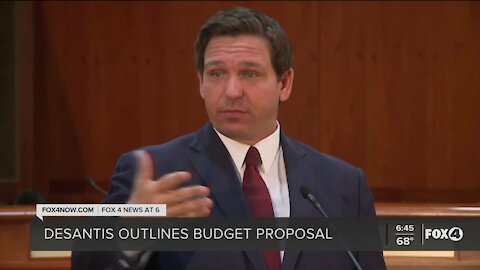 Governor announces Florida budget proposal