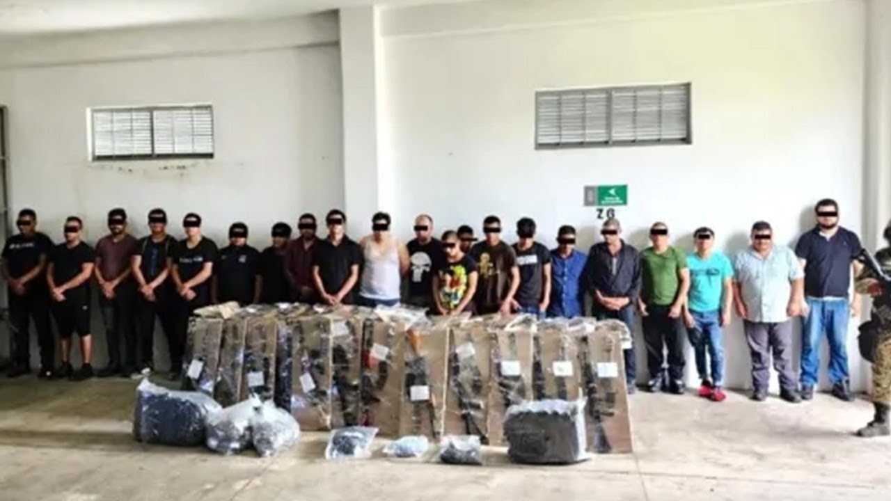 Vinculan a proceso a 21 personas detenidas en Chiapas por posesión de armas