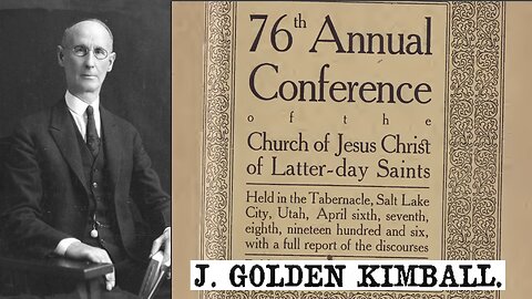 J. Golden Kimball | Cleave To The Testimony of Jesus So That You Do Not Fall