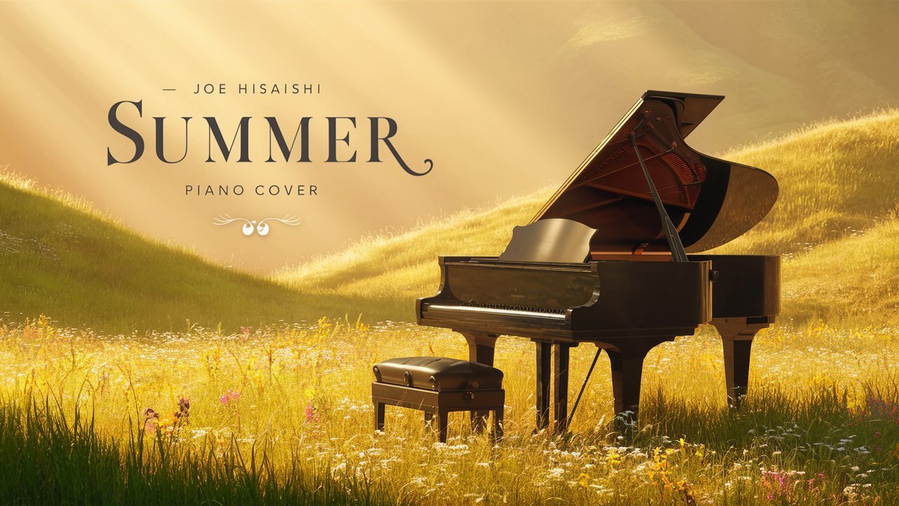 Summer - Joe Hisaishi | Beautiful Piano Cover