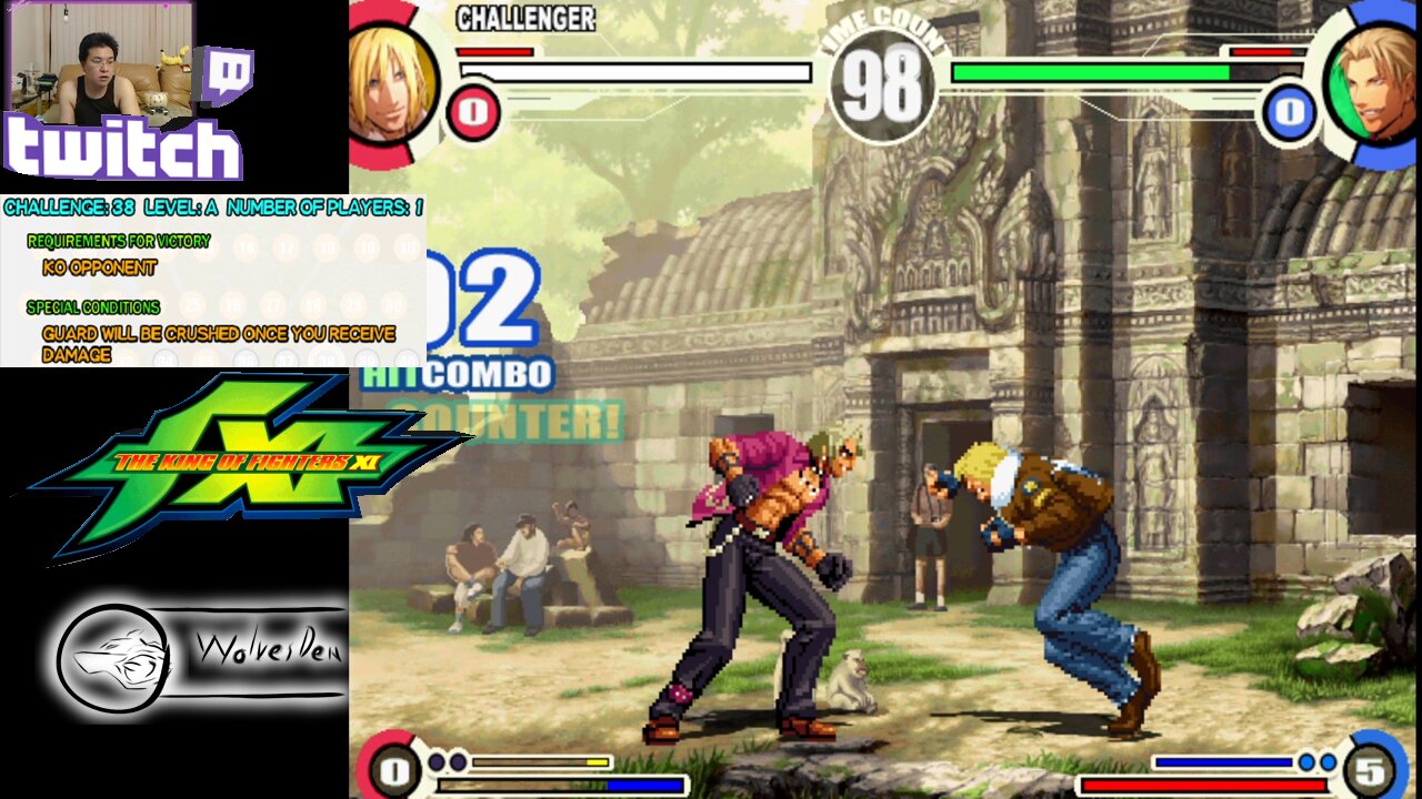 (PS2) King of Fighter XI - 38 - Challenge 38 - defeat opponent