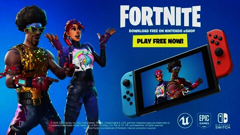 Fortnite on Nintendo Switch NOW for FREE!