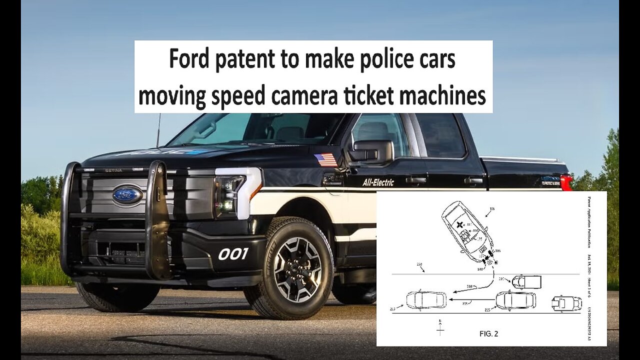 Ford patent to make vehicles glorified speed camera ticket makers