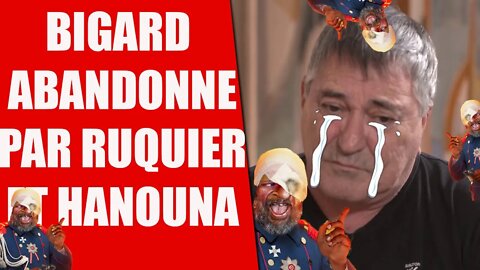 APRES LA TRAHISON CONTRE DIEUDO, BIGARD EST LACHE PAR RUQUIER ET HANOUNA ! #dieudonné #humour