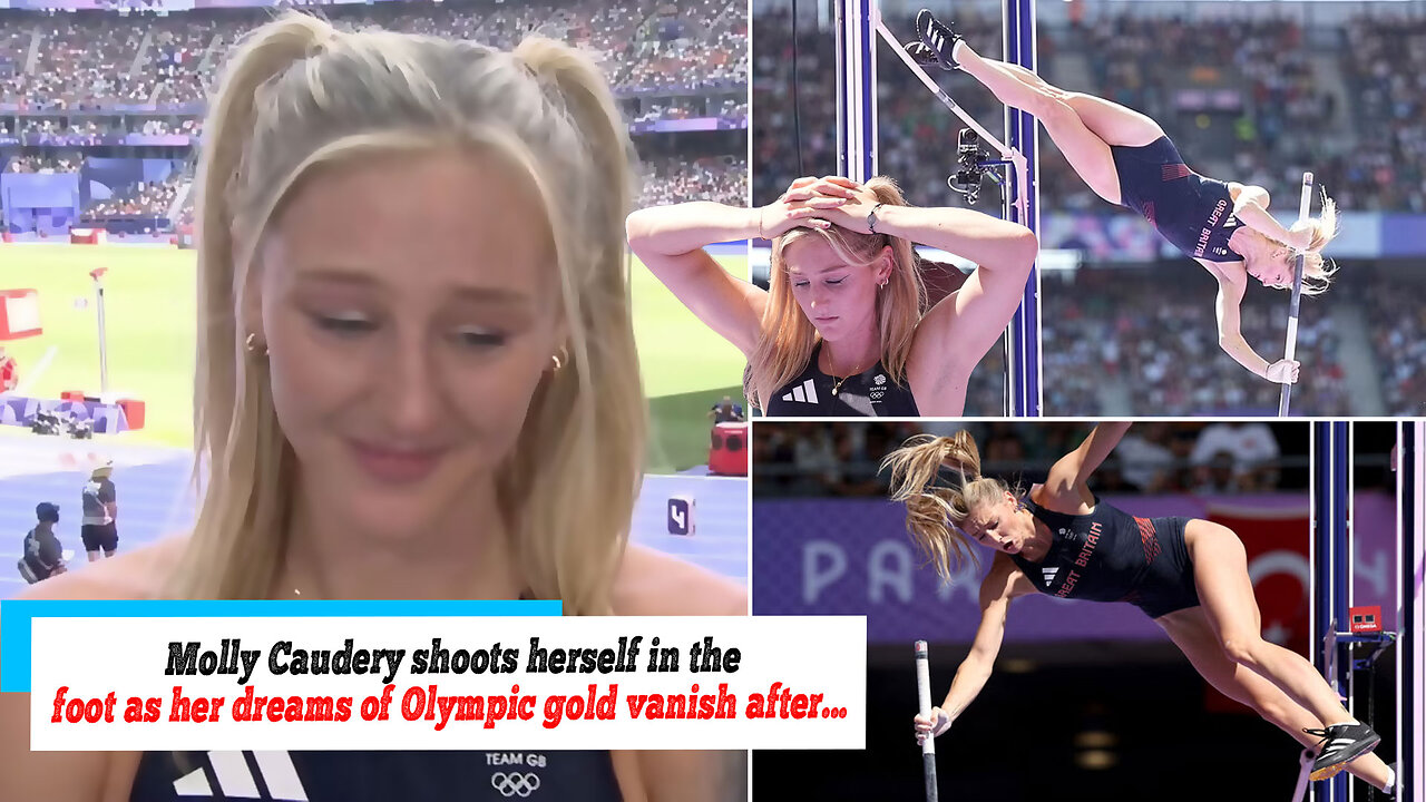 Paris Olympics 2024: Molly Cauderys dreams Olympic gold medal crashes pole vault...