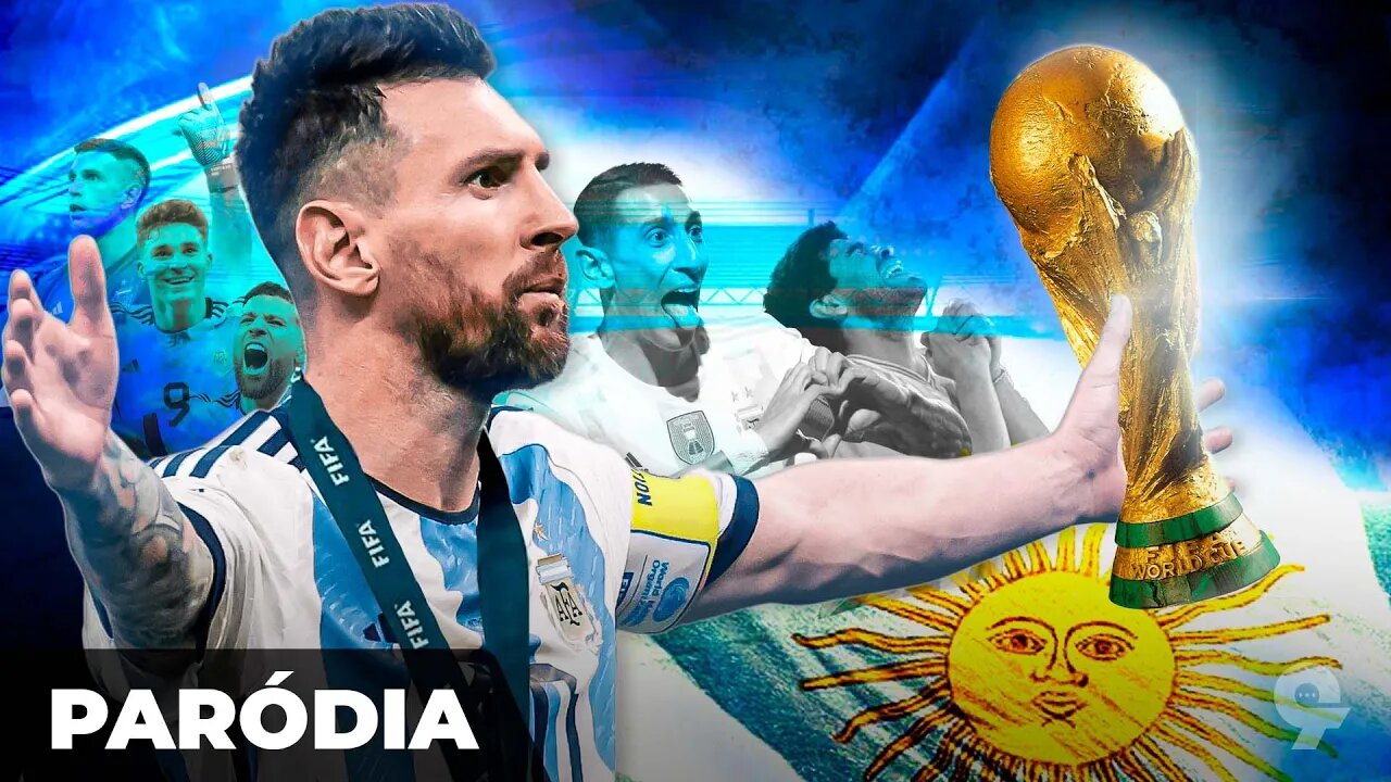 ♫ ARGENTINA CAMPEÃ da COPA DO MUNDO | Paródia ILUSÃO "CRACOLÂNDIA" - Alok, MC Hariel, MC Davi...