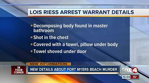 New details emerge in Lois Riess case