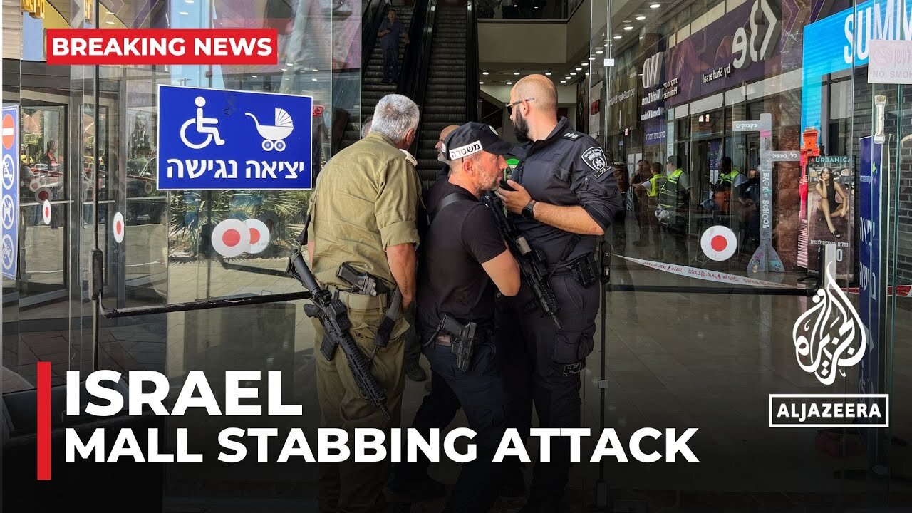 At least two people injured in a stabbing attack in Israeli mall