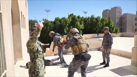 Royal Jordanian Navy VBSS Training - Cutlass Express 2022