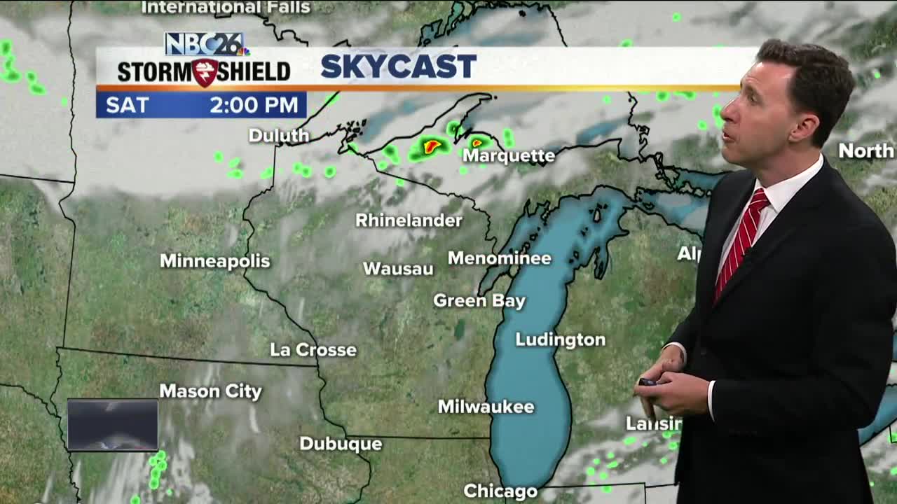 Michael Fish's NBC26 Storm Shield weather forecast