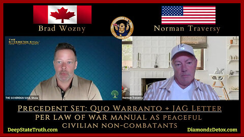 🇨🇦 🍁 🇺🇸 🦅 Canadian Patriot Norman Traversy and Brad Wozny Discuss Canada Already Being a Part of the USA ⭐ Info Links Below 👇