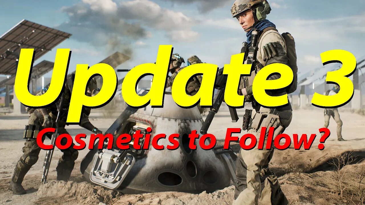 Battlefield 2042 Update 3 Coming Tomorrow, Cosmetics soon to Follow?