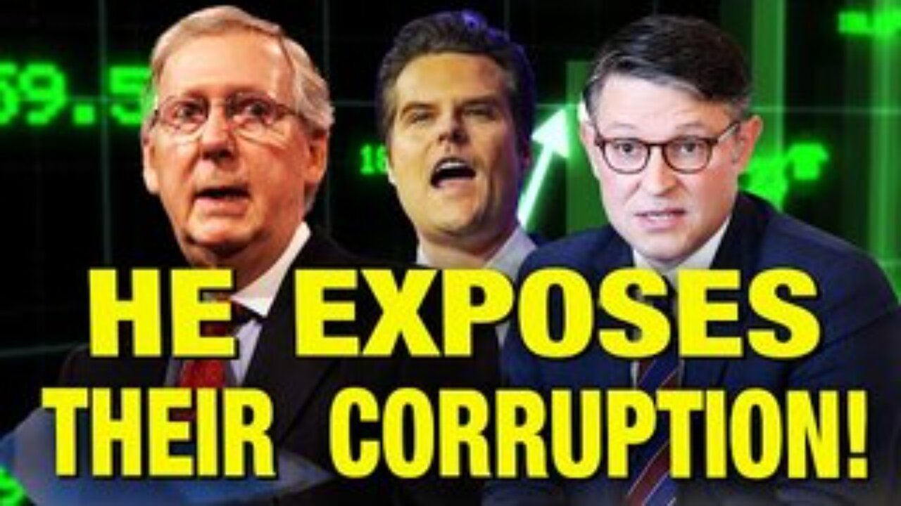 The REAL REASON Republicans In Congress Hate Matt Gaetz! w/ Ian Carroll