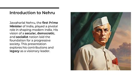 Jawaharlal Nehru: Architect of Modern India and Visionary Leader