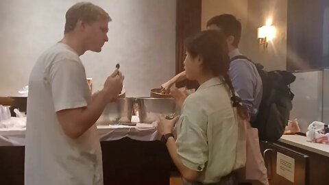 ice cream social at Harvard Medical School