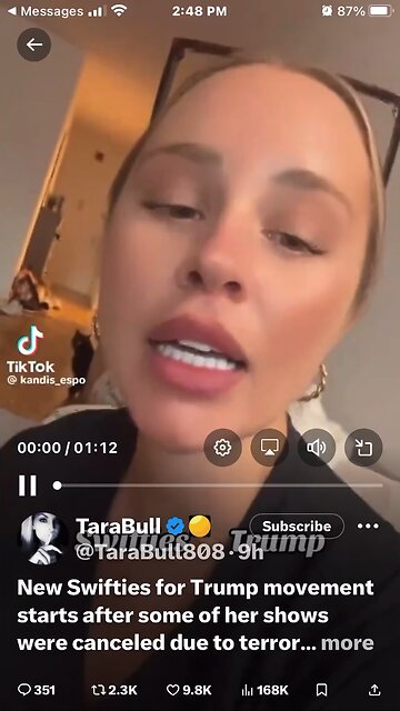 New Swifties for Trump movement starts after some of her shows were canceled due to terrorıst thrə