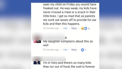 St. Lucie County parents furious over shortened lunch break as a result of extended recess