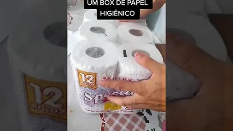 UM BOX DE PAPEL HIGIÊNICO | #hqscomcafeforadecontexto #unboxing