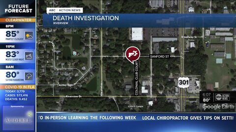 Hillsborough deputies conduct death investigation in Riverview