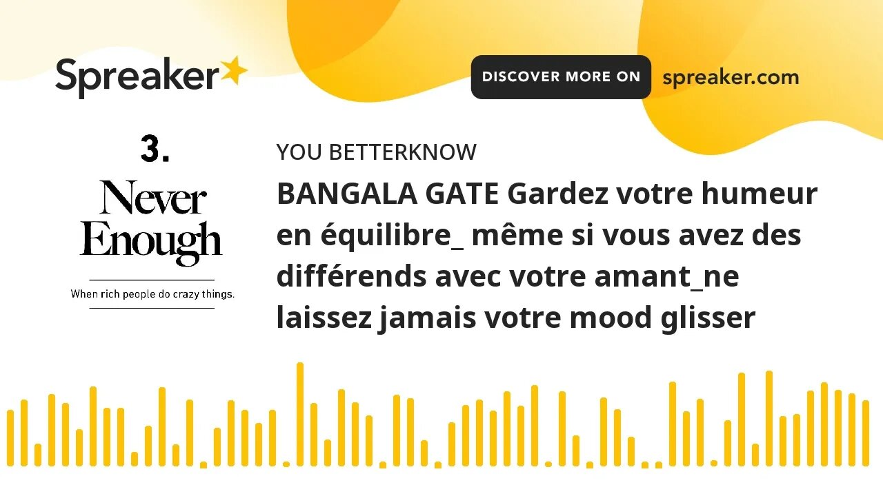 BANGALA GATE Gardez votre humeur en équilibre_ même si vous avez des différends avec votre amant_ne