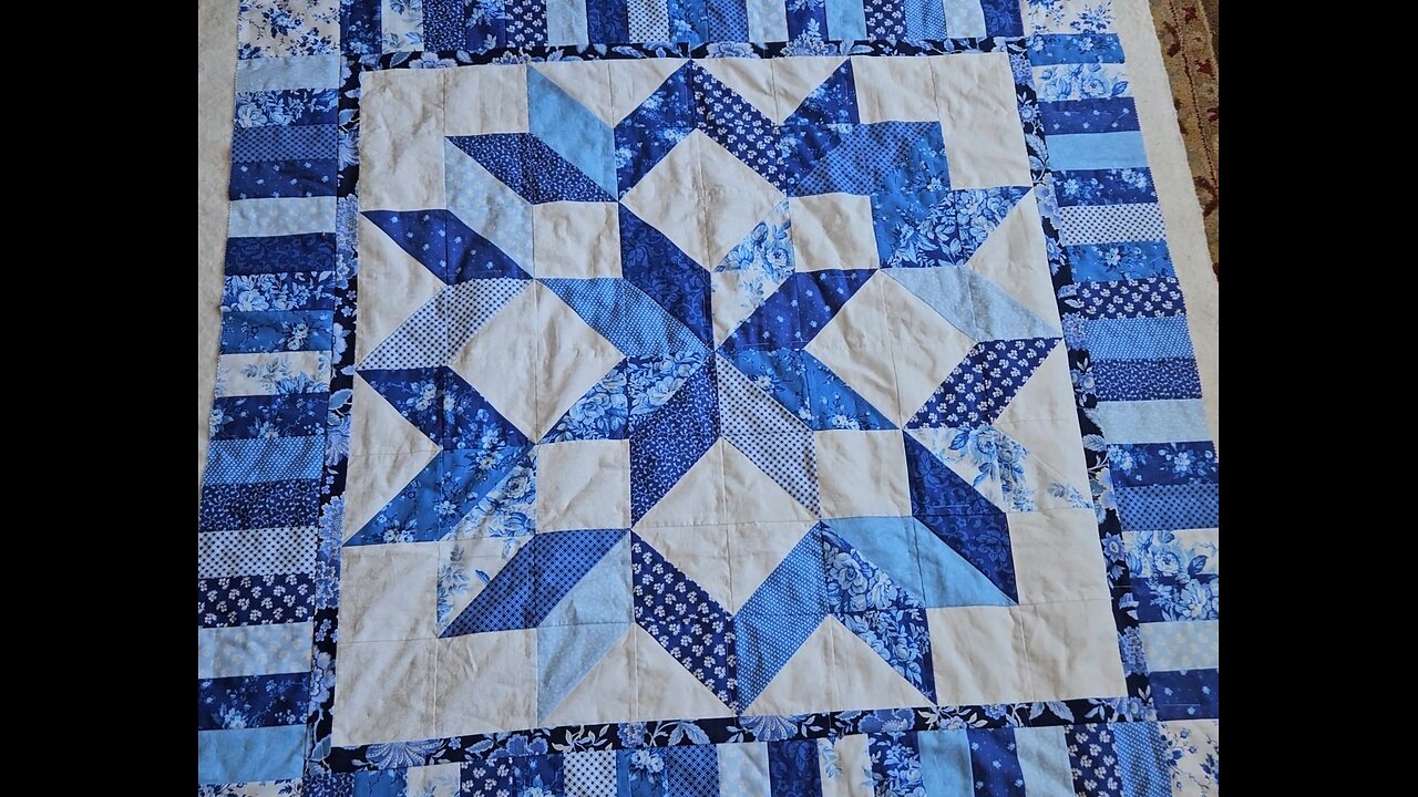 Carpenter's Star Quilt- Step 6