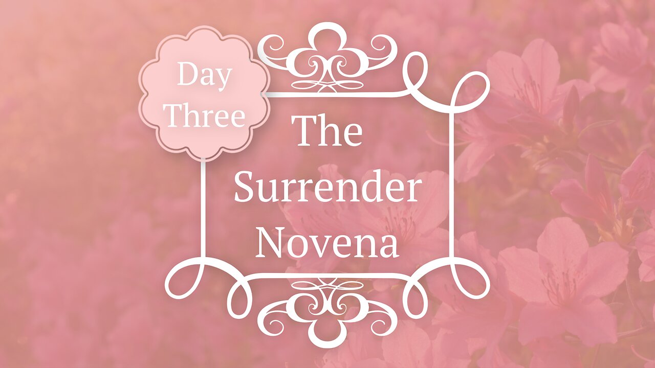 The Surrender Novena - Day 3