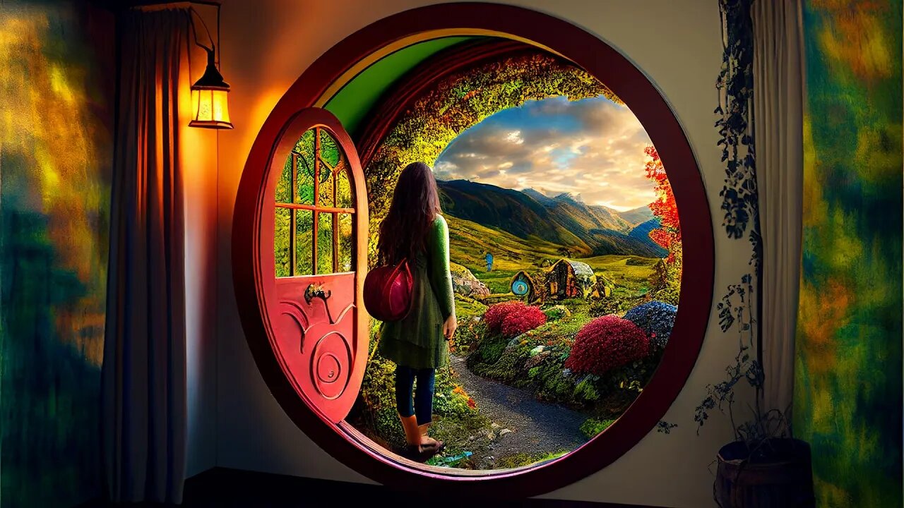 24 Hours In A REAL Hobbit Hole