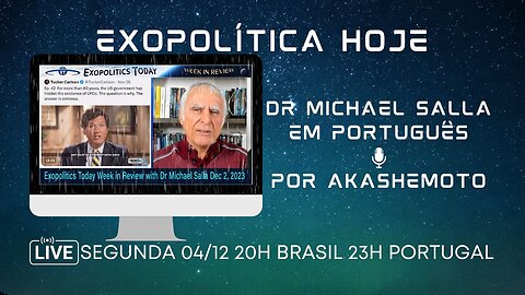 Exopolítica hoje, Dr Michael Salla - EM PORTUGUÊS