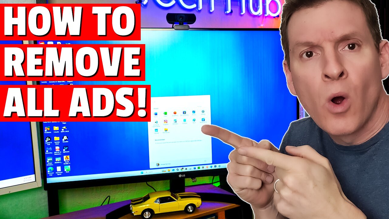 HOW TO REMOVE ALL WINDOWS 11 ADS - QUICK & EASY!