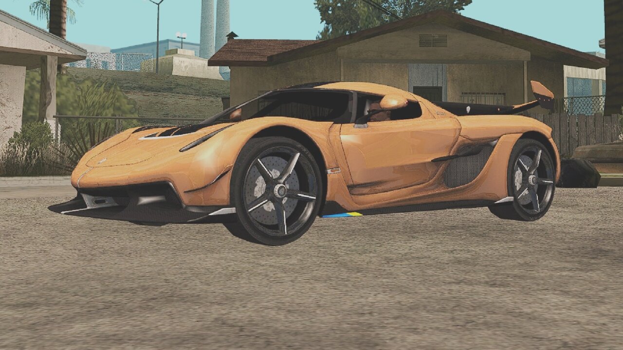 Koenigsegg Jesko as Phoenix ( GTA San Andreas car mod )