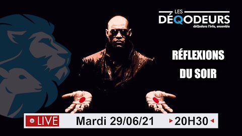 Le choix aujourd'hui... Réflexions du soir... 21/06/2021