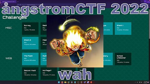 angstromCTF 2022: wah